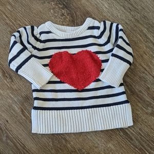 Gap striped sweater